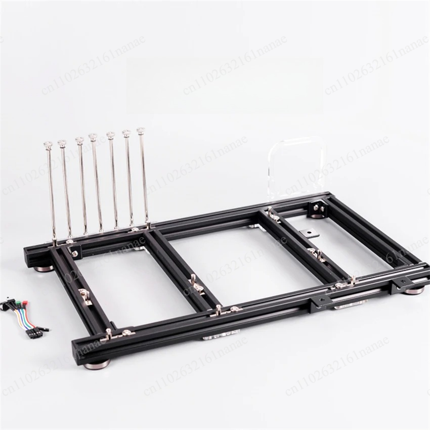 Aluminum Open Frame Test Bench Water Cooling - Casing Komputer Aluminium Alloy ATX PC