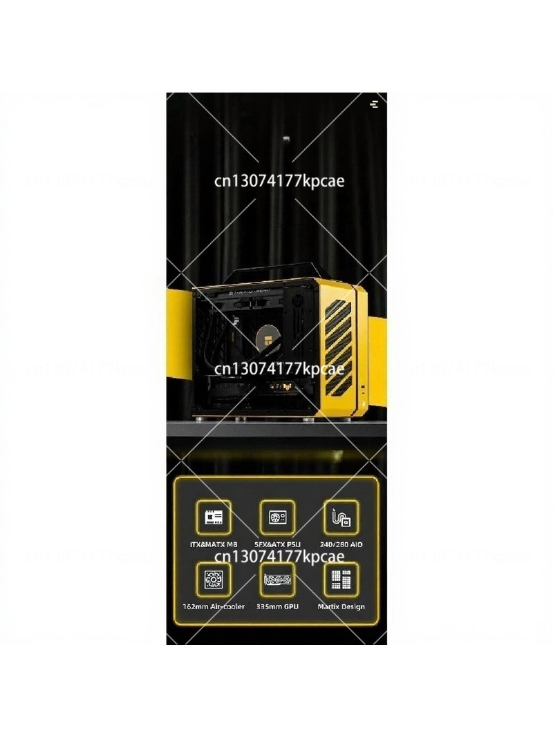 Casing PC Full Tower Portabel  - Mechanic Master C28 Matx Portable Pc Case ulasan dan harga
