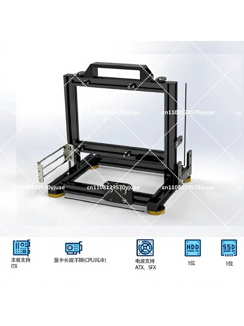 Rangka Meja Uji PC Terbuka Ber - Aluminum Open Frame Test Bench Water Cooling ulasan dan harga